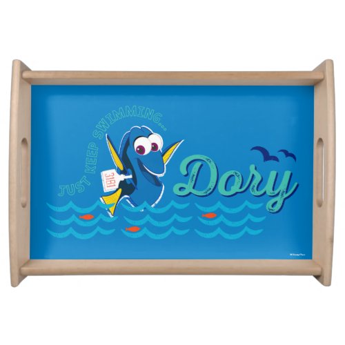Dory  Just Keep Swimming Serving Tray