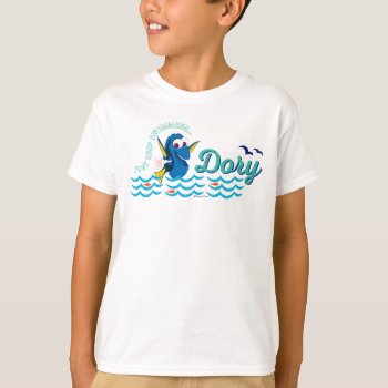Dory | Just Keep Swimming T-shirt by FindingDory at Zazzle