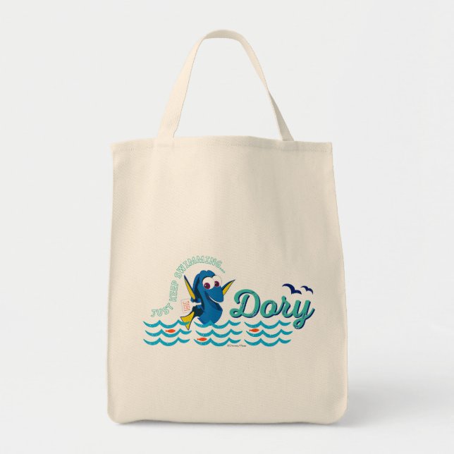 Dory | Just Keep Swimming Tote Bag (Front)