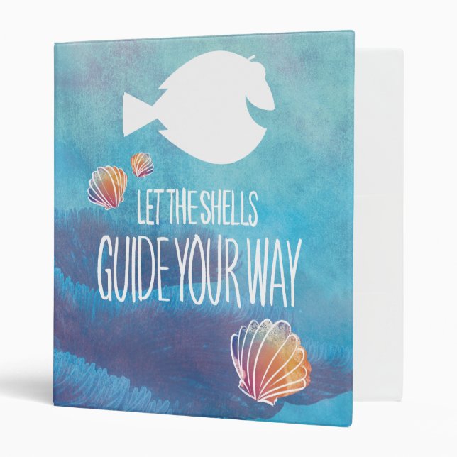 Dory | Let the Shells Guide Your Way Binder (Front/Inside)