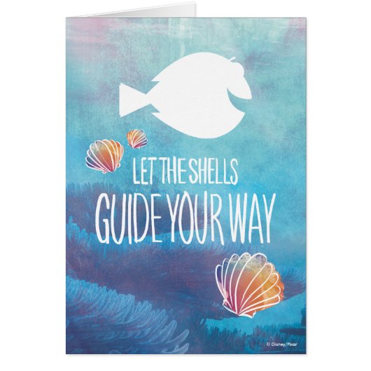Dory | Let the Shells Guide Your Way Cards (Front)