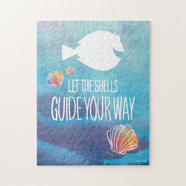 Dory | Let the Shells Guide Your Way Jigsaw Puzzle (Vertical)