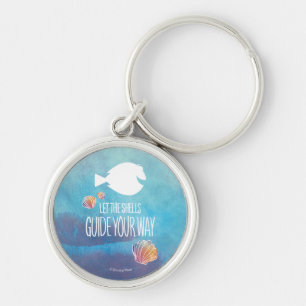 Dory Let the Shells Guide Your Way Keychain