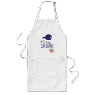 Dory Let the Shells Guide Your Way Long Apron