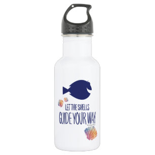 Dory   Let the Shells Guide Your Way Water Bottle