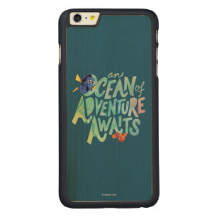 Dory & Nemo An Ocean of Adventure Awaits Carved Maple iPhone 6 Plus Slim Case