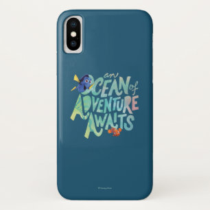 Dory & Nemo An Ocean of Adventure Awaits iPhone X Case