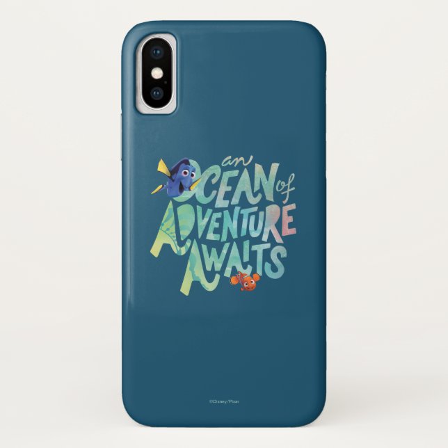 Dory & Nemo | An Ocean of Adventure Awaits Case-Mate iPhone Case (Back)