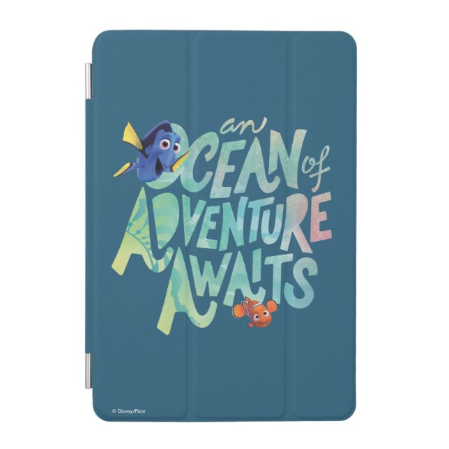 Dory & Nemo | An Ocean of Adventure Awaits iPad Mini Cover (Front)