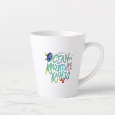 Dory &amp; Nemo | An Ocean of Adventure Awaits Latte Mug