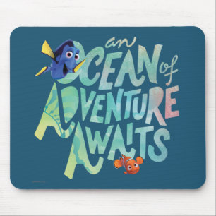 Dory & Nemo An Ocean of Adventure Awaits Mouse Pad