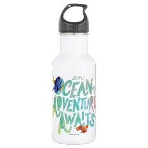 Dory & Nemo   An Ocean of Adventure Awaits Stainless Steel Water Bottle