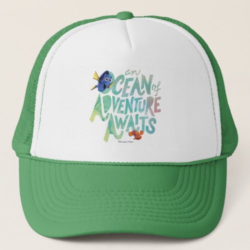 Dory  Nemo  An Ocean of Adventure Awaits Trucker Hat