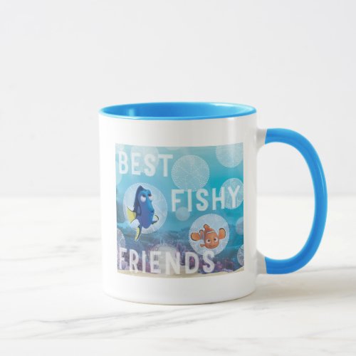 Dory  Nemo  Best Fishy Friends Mug