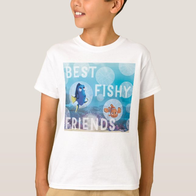Dory & Nemo | Best Fishy Friends T-Shirt (Front)
