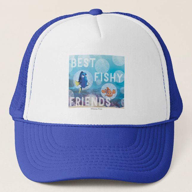 Dory & Nemo | Best Fishy Friends Trucker Hat (Front)