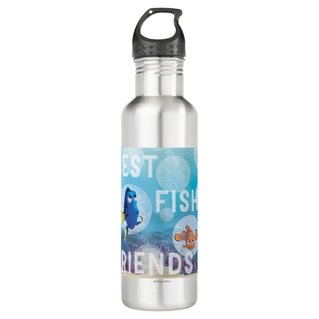 Dory & Nemo | Best Fishy Friends Water Bottle (Front)