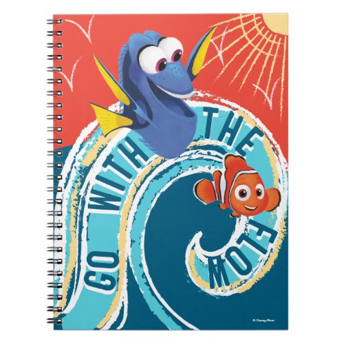 Dory  Nemo  Go with the Flow Notebook