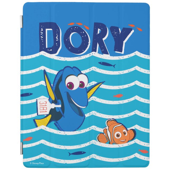 Dory & Nemo Love to Swim iPad Smart Cover (Front)