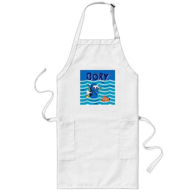 Dory & Nemo Love to Swim Long Apron (Front)