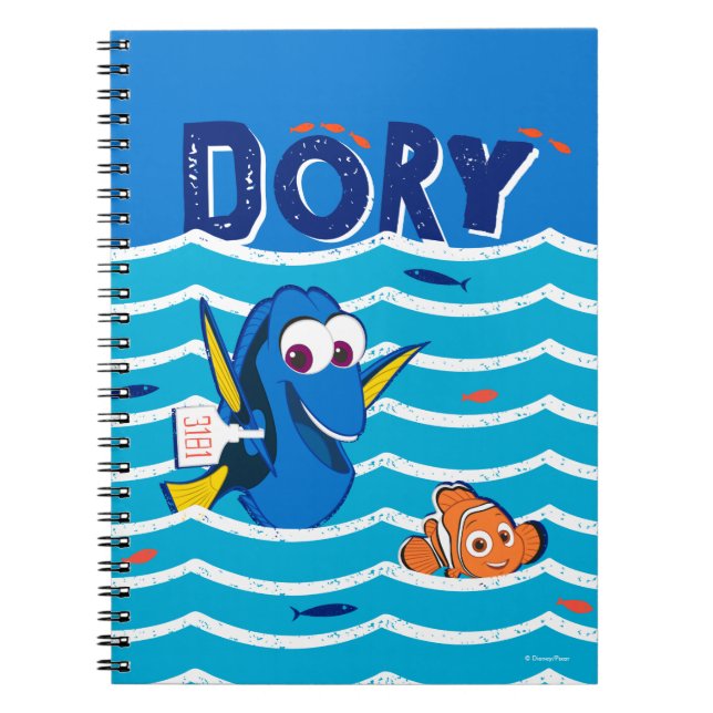 Dory & Nemo Love to Swim Notebook (Front)