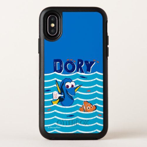 Dory  Nemo Love to Swim OtterBox Symmetry iPhone X Case