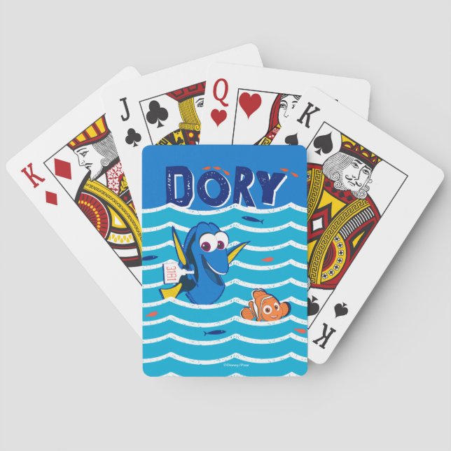 Dory & Nemo Love to Swim Playing Cards (Back)