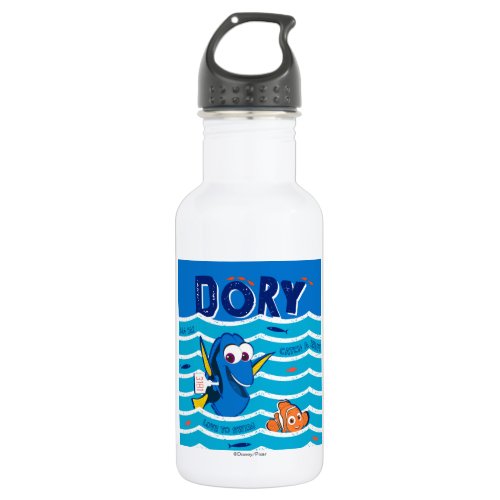 Dory  Nemo Love to Swim Stainless Steel Water Bottle
