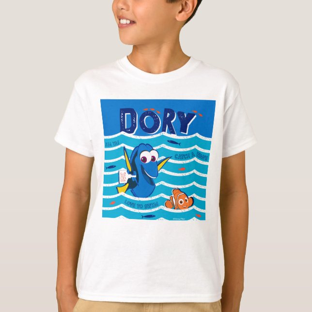 Dory & Nemo Love to Swim T-Shirt (Front)
