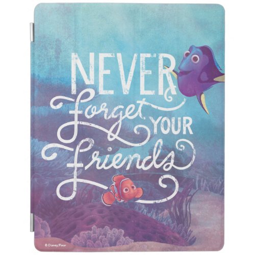 Dory  Nemo  Never Forget Your Friends iPad Smart Cover