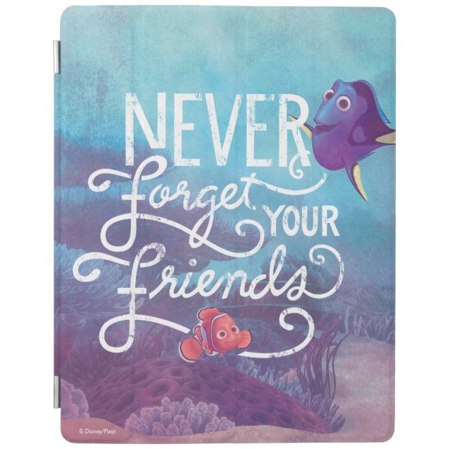 Dory & Nemo | Never Forget Your Friends iPad Smart Cover (Front)