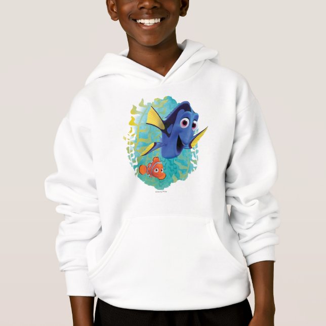 Dory & Nemo | Swim With Friends Hoodie (Front)