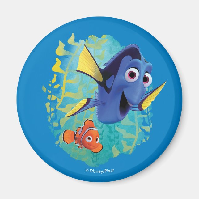Dory & Nemo | Swim With Friends Magnet (Front)