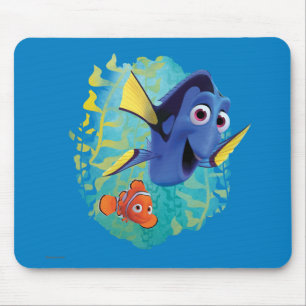 Dory & Nemo Swim With Friends Mouse Pad