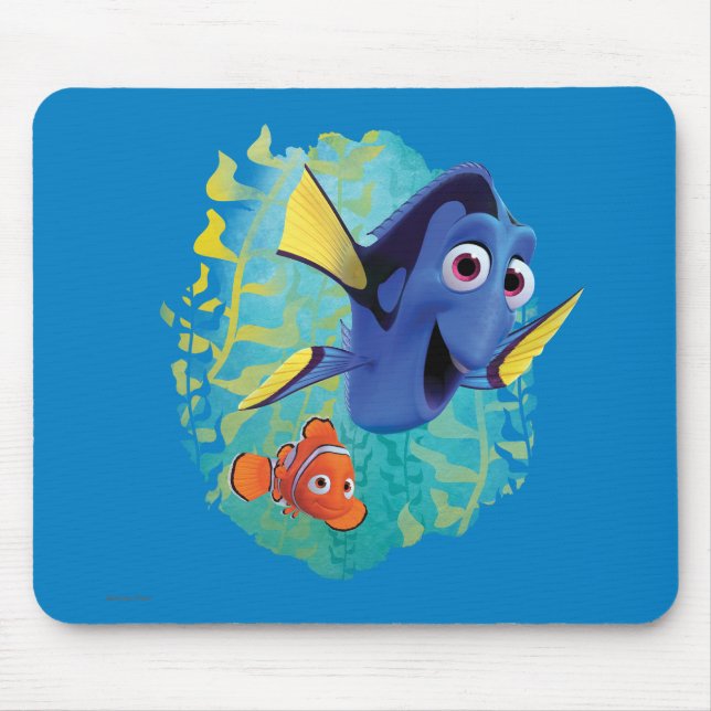 Dory & Nemo | Swim With Friends Mouse Pad (Front)