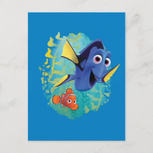 Dory & Nemo   Swim With Friends Postcard
