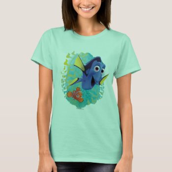 Dory & Nemo | Swim With Friends T-shirt by FindingDory at Zazzle