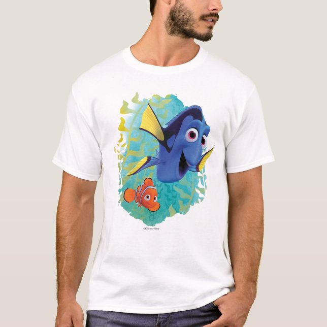 Dory & Nemo | Swim With Friends T-Shirt (Front)