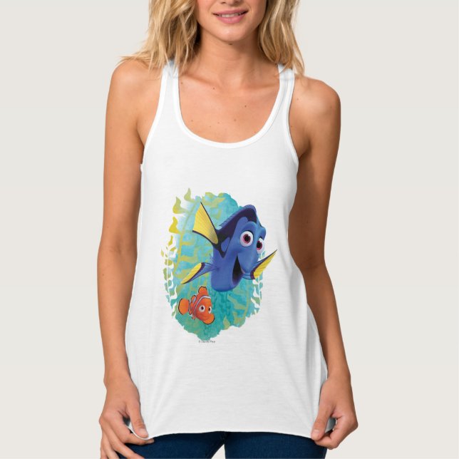 Dory & Nemo | Swim With Friends Tank Top (Front)