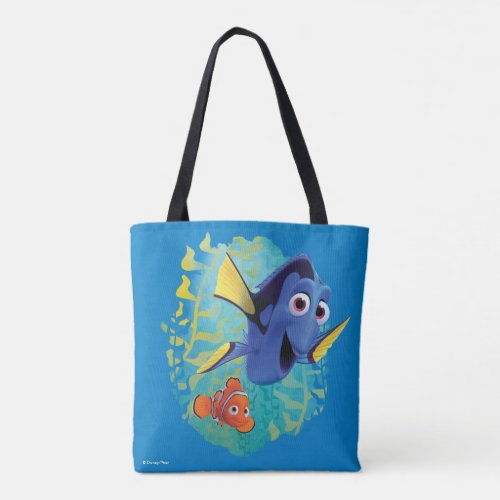 Dory  Nemo  Swim With Friends Tote Bag