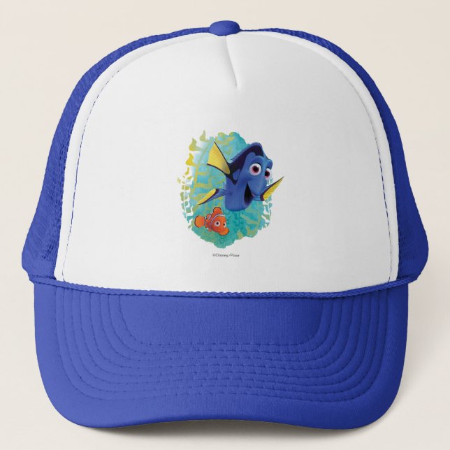 Dory & Nemo | Swim With Friends Trucker Hat (Front)