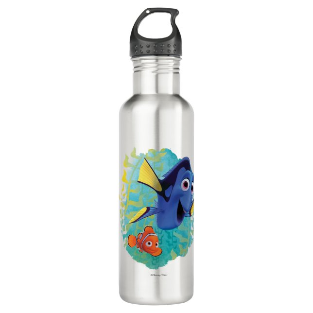 Dory & Nemo | Swim With Friends Water Bottle (Front)