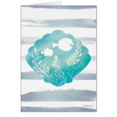 Dory & Nemo | Watercolor Shell Graphic (Front)