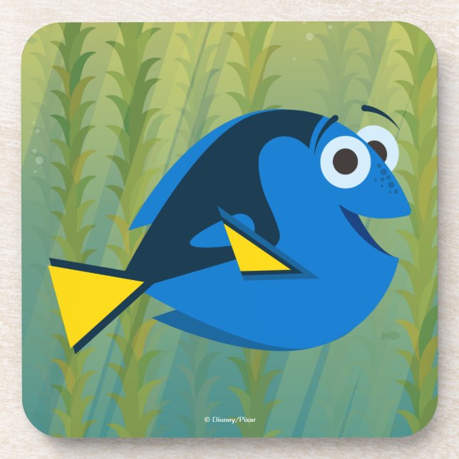 Dory | We Swim! Beverage Coaster (Front)