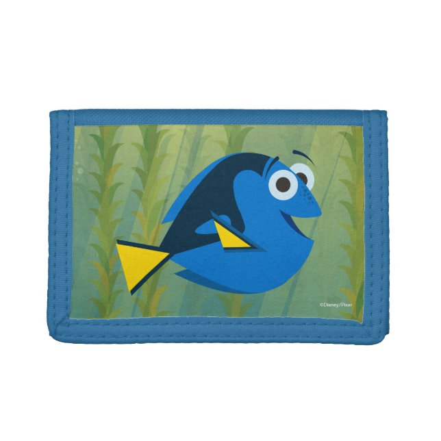 Dory | We Swim! Trifold Wallet (Front)