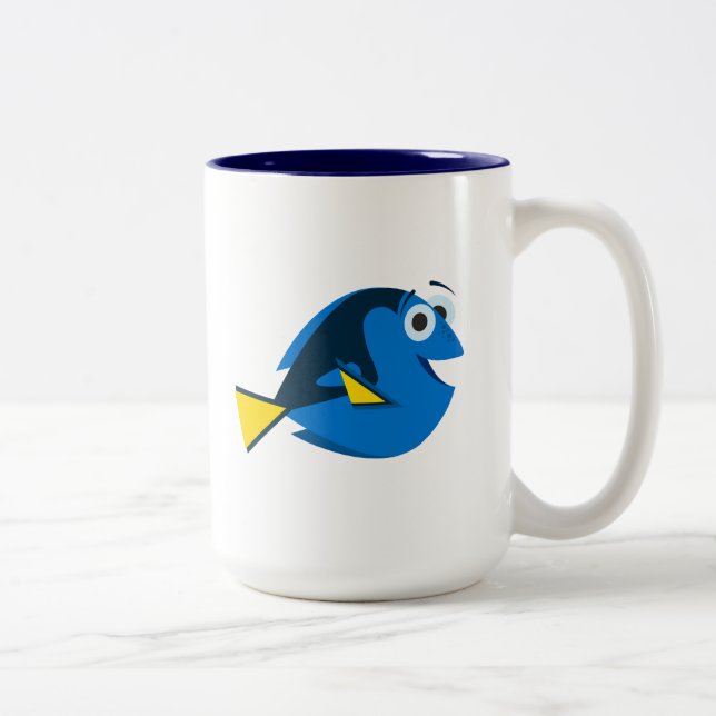 Dory | We Swim! Two-Tone Coffee Mug (Right)