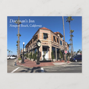 Doryman's Inn, Newport Beach, California Postcard