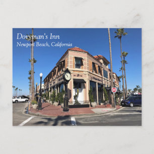 Doryman's Inn, Newport Beach, California Postcard