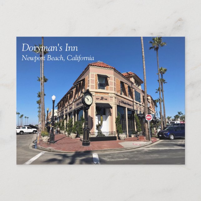 Doryman's Inn, Newport Beach, California Postcard (Front)