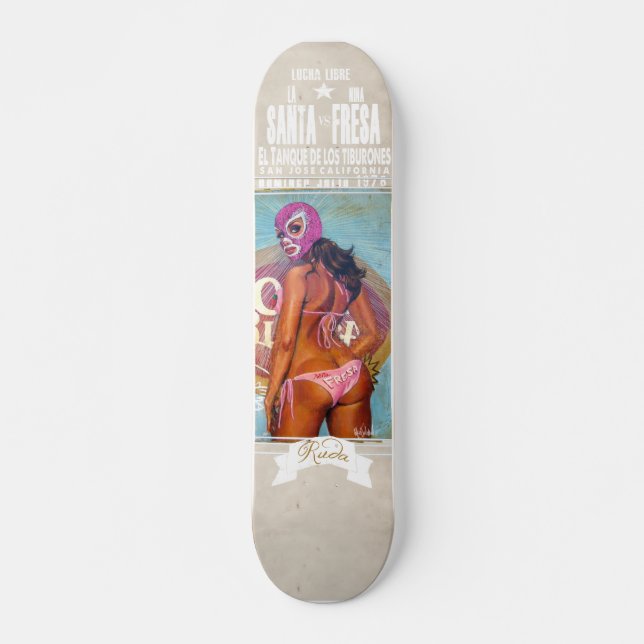 Dos de Tres Caidas Skateboard Deck (Front)